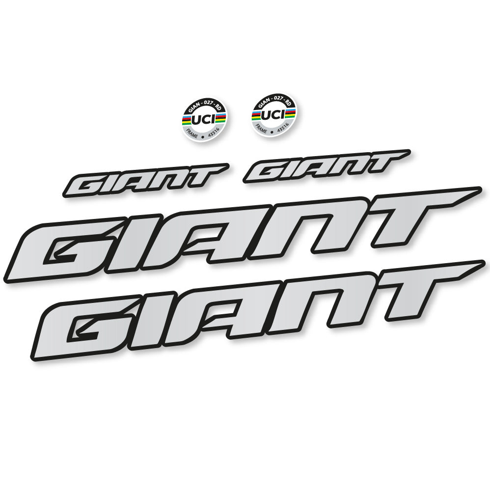 Stickers Giant TCR Advanced Pro Disc 1 AX 2022 compatibles - Autocollants cadre vélo