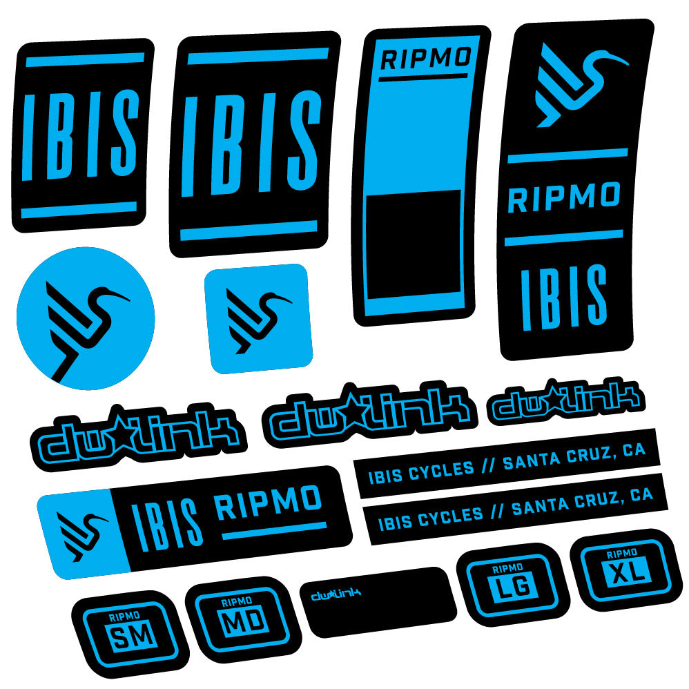 Stickers Ibis Ripmo V2 compatibles Autocollants cadre