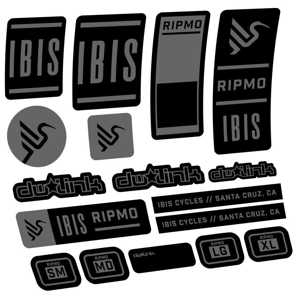 Stickers Ibis Ripmo V2 compatibles Autocollants cadre