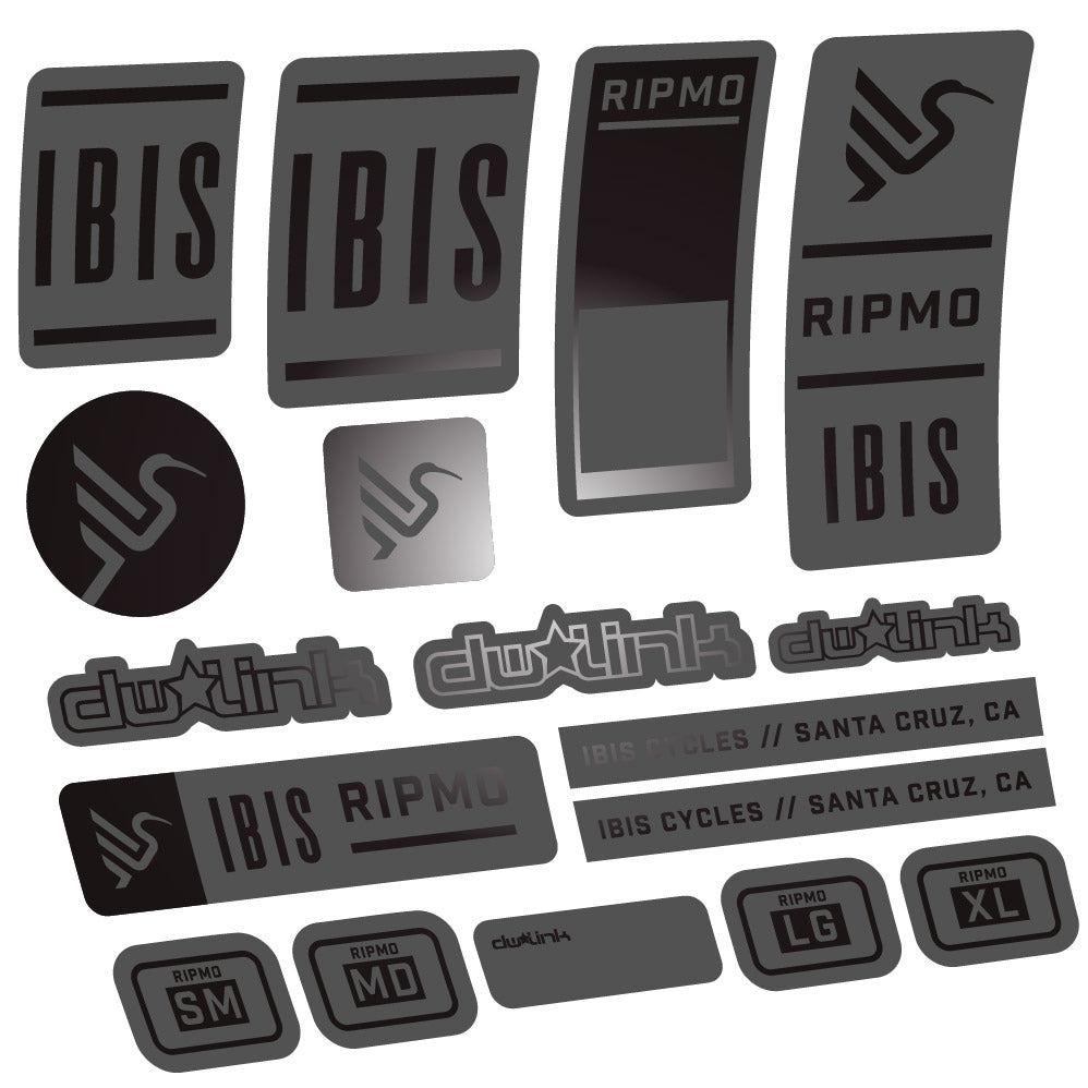 Stickers Ibis Ripmo V2 compatibles Autocollants cadre