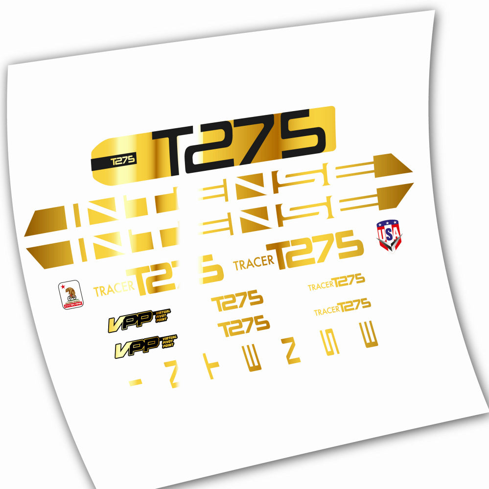 Stickers Intense T275 compatibles Autocollants cadre