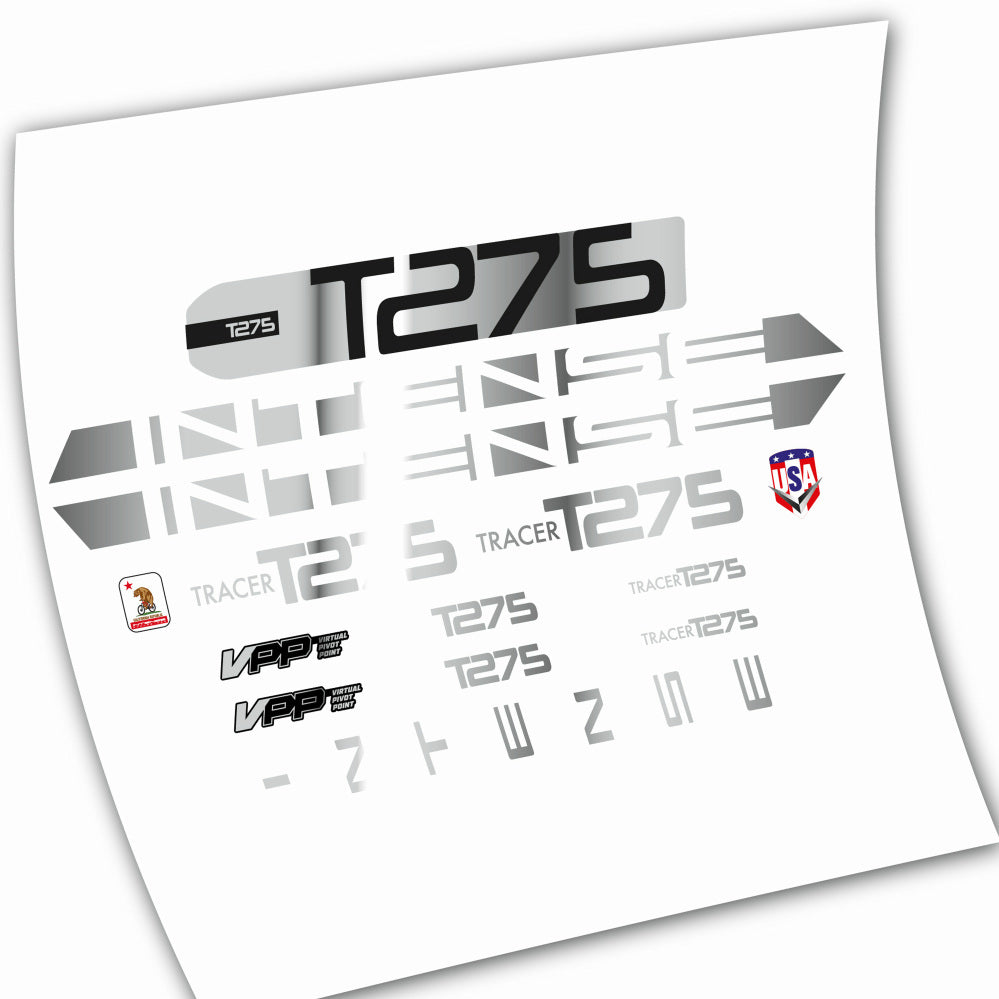 Stickers Intense T275 compatibles Autocollants cadre