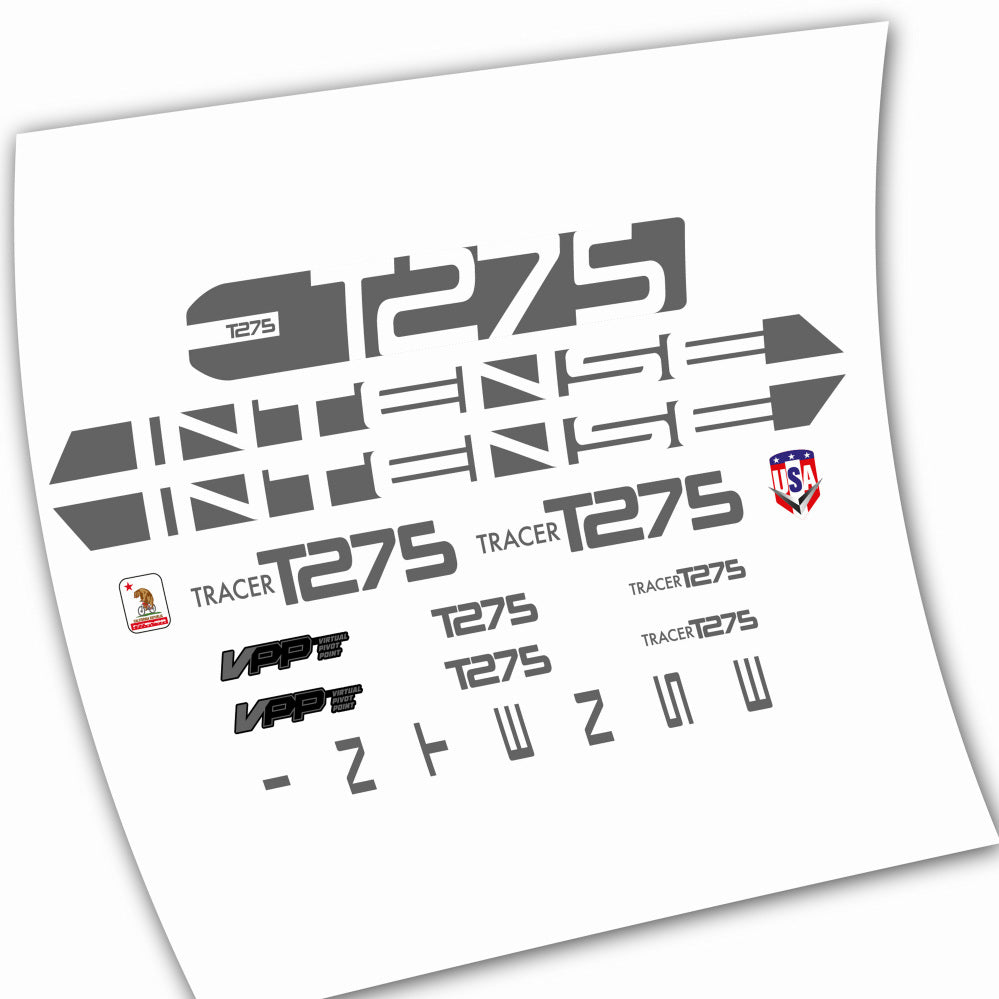 Stickers Intense T275 compatibles Autocollants cadre