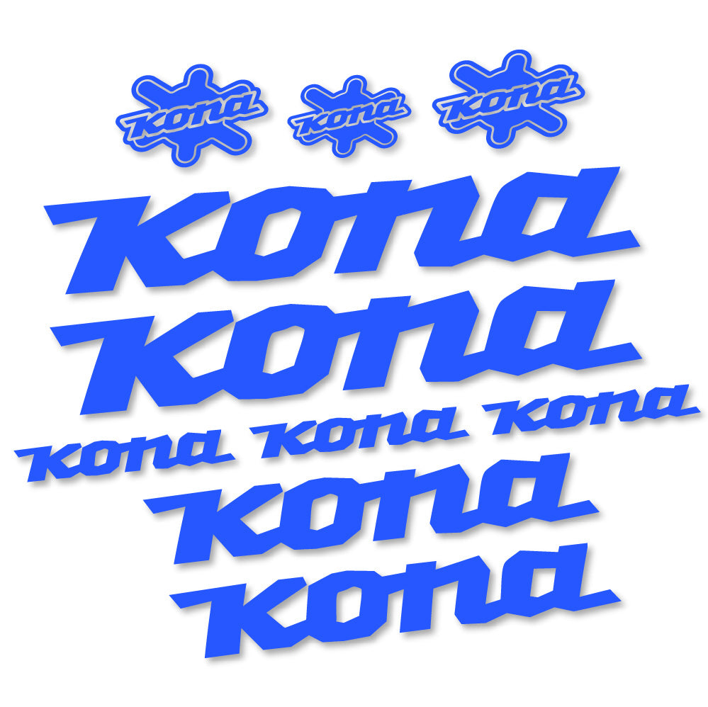 Stickers Kona compatibles Autocollants cadre