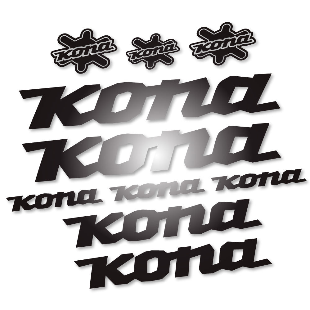 Stickers Kona compatibles Autocollants cadre