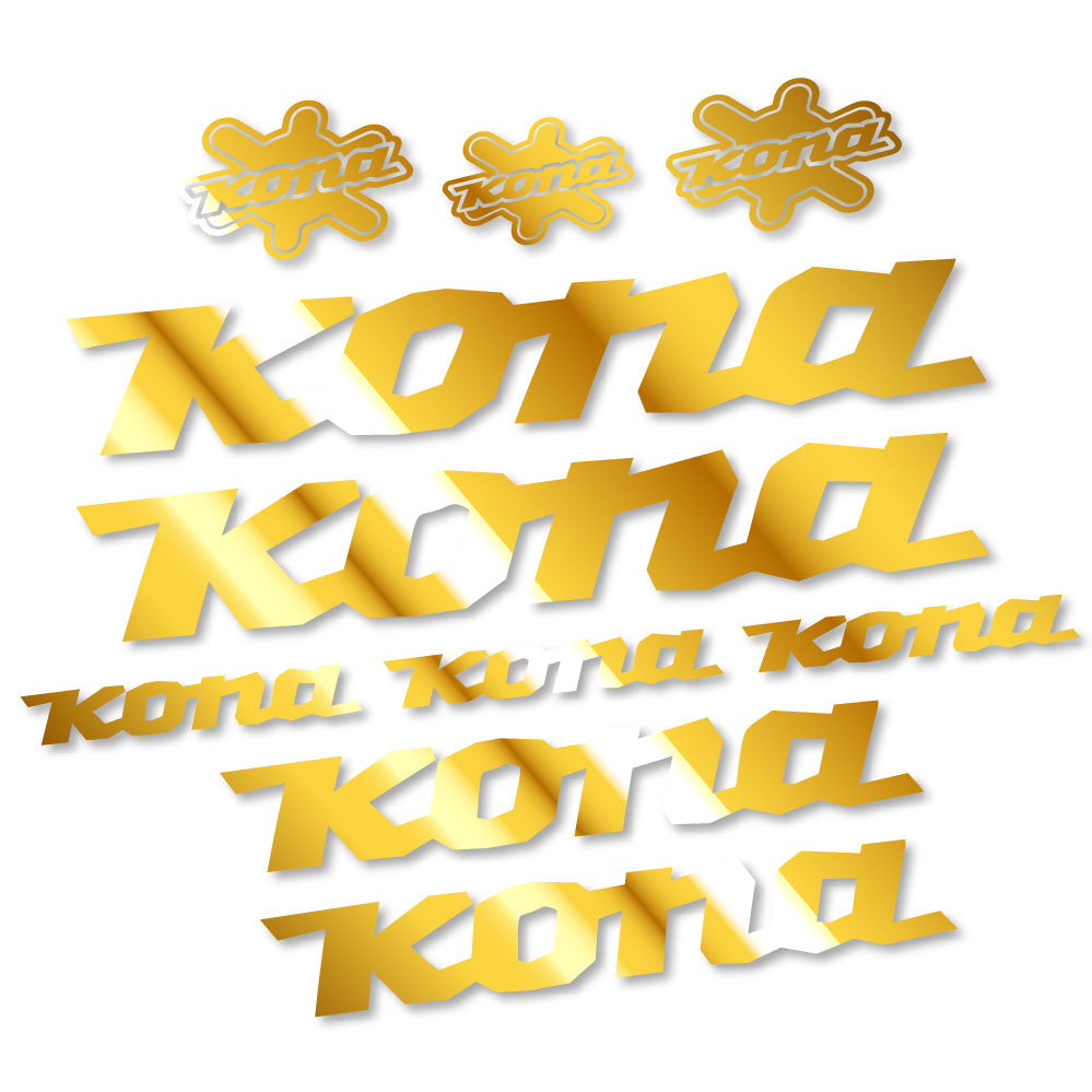 Stickers Kona compatibles Autocollants cadre
