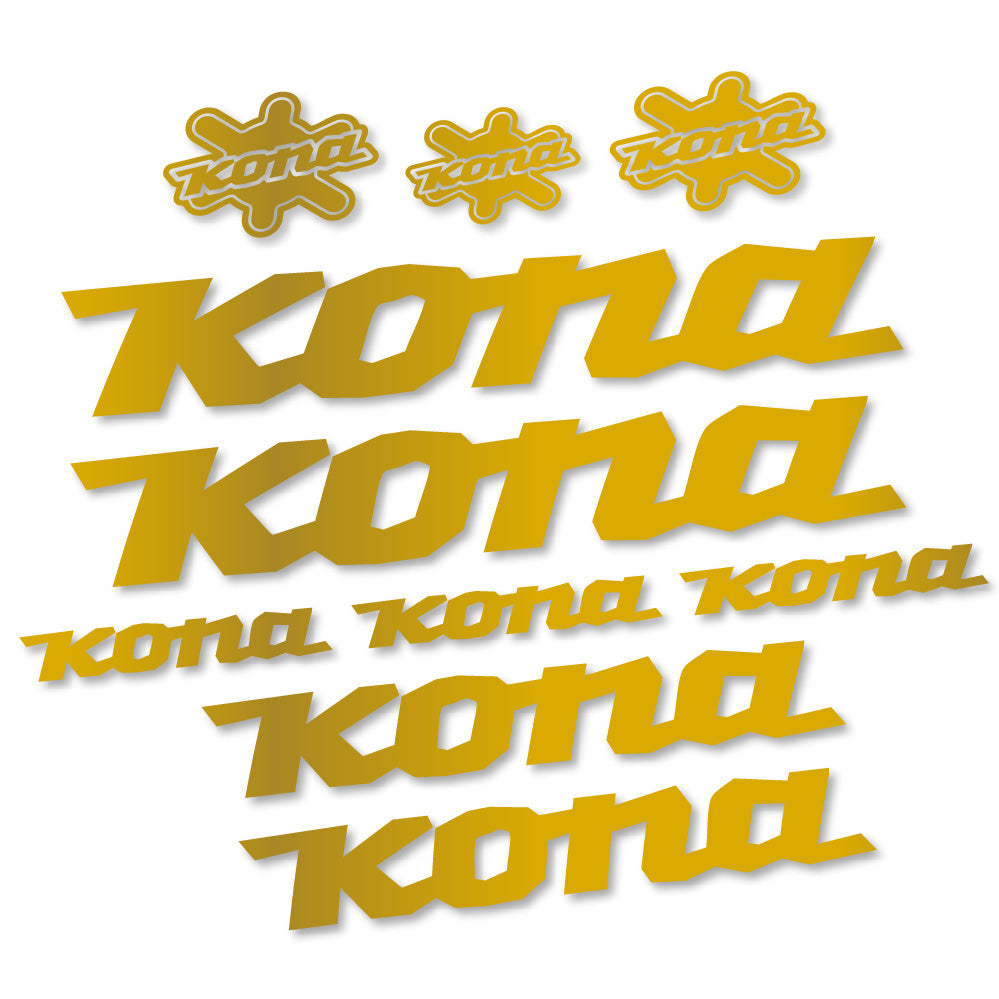 Stickers Kona compatibles Autocollants cadre
