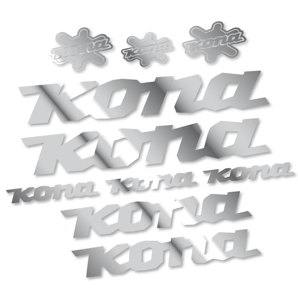 Stickers Kona compatibles - Autocollants cadre vélo