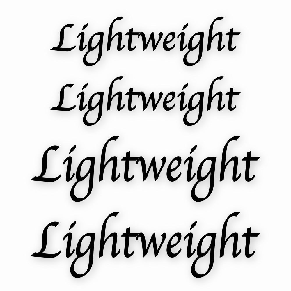 Stickers Lightweight compatibles Autocollants cadre