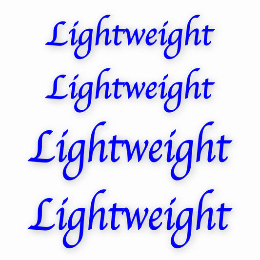 Stickers Lightweight compatibles Autocollants cadre