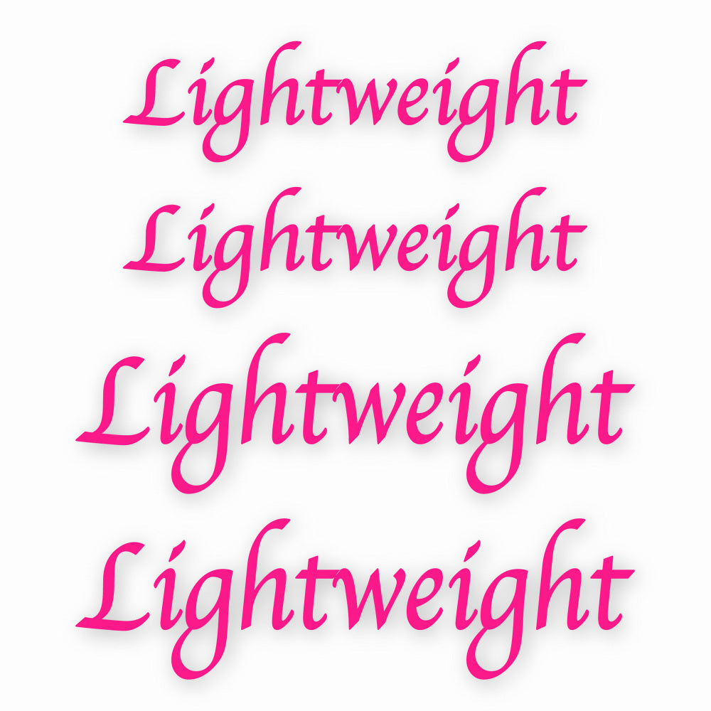 Stickers Lightweight compatibles Autocollants cadre