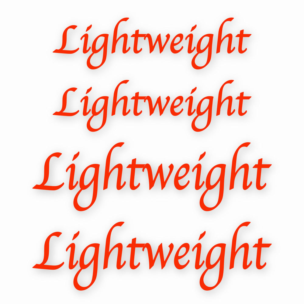 Stickers Lightweight compatibles Autocollants cadre