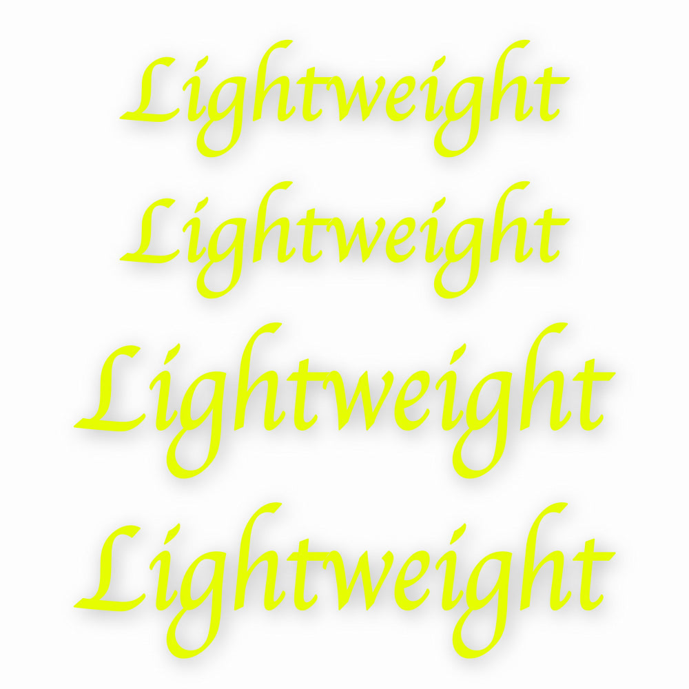 Stickers Lightweight compatibles Autocollants cadre