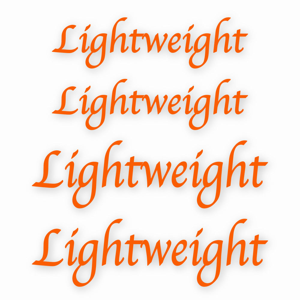 Stickers Lightweight compatibles Autocollants cadre