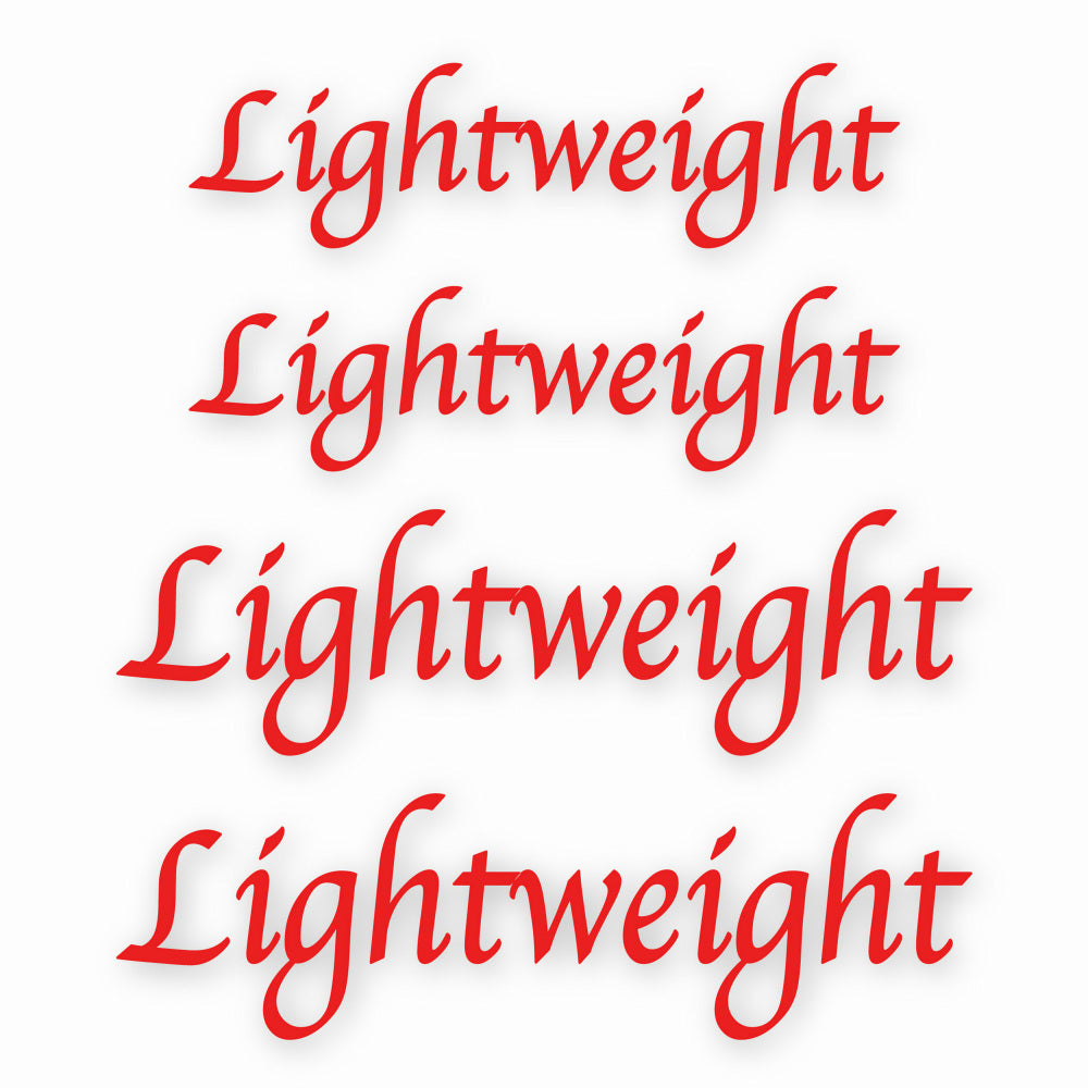 Stickers Lightweight compatibles Autocollants cadre
