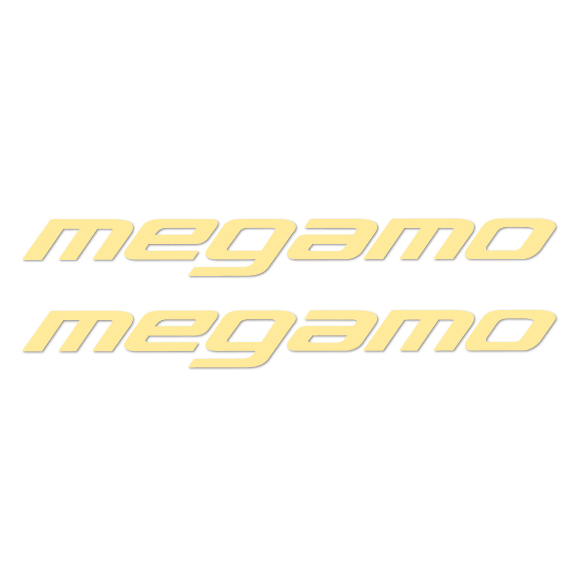 Stickers cadre vélo Megamo générique autocollant vinyle