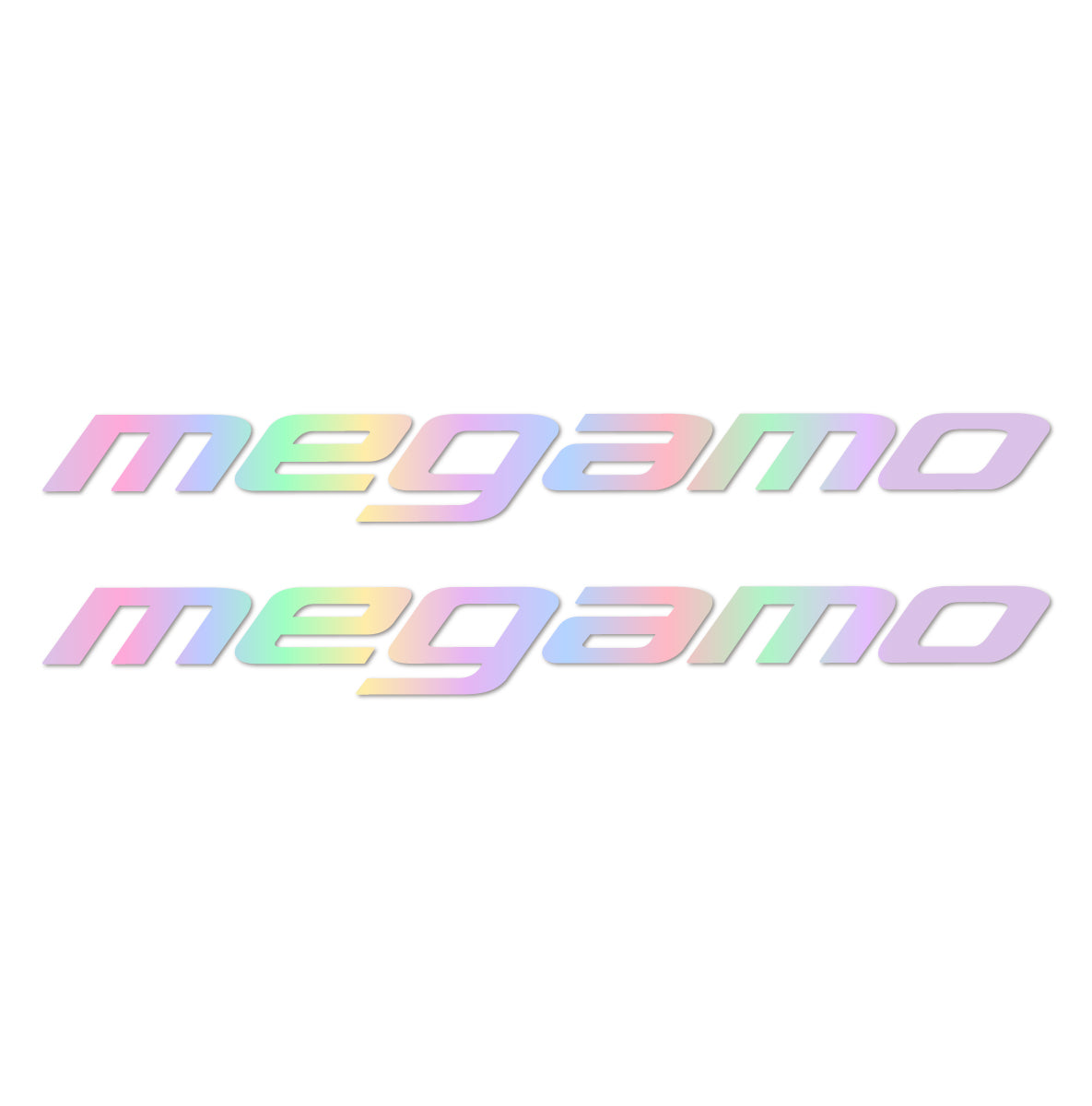 Stickers cadre vélo Megamo générique autocollant vinyle