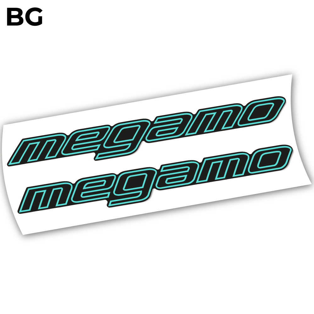 Stickers Megamo Trak 08 2021 compatibles Autocollants cadre