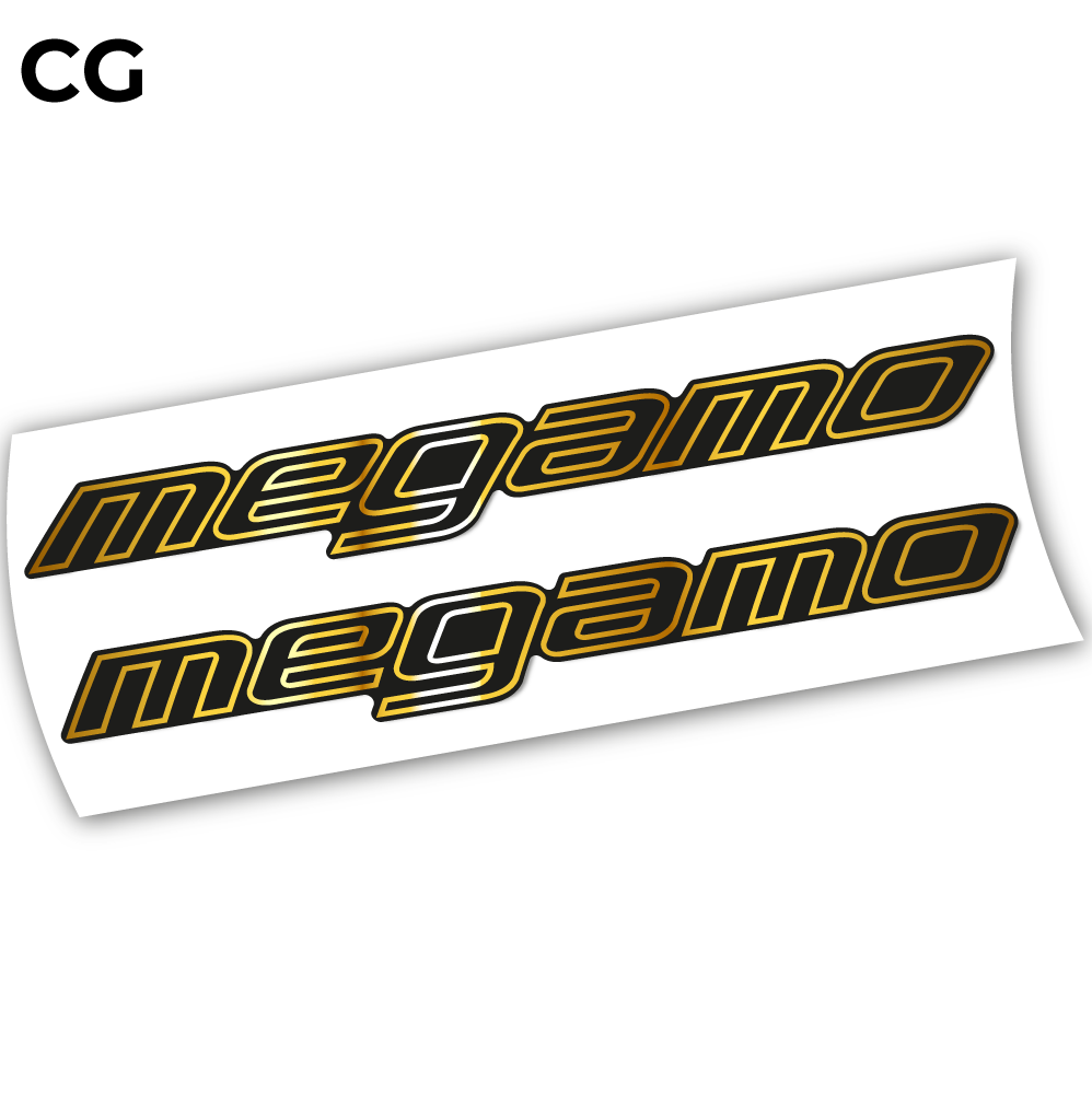 Stickers Megamo Trak 08 2021 compatibles Autocollants cadre