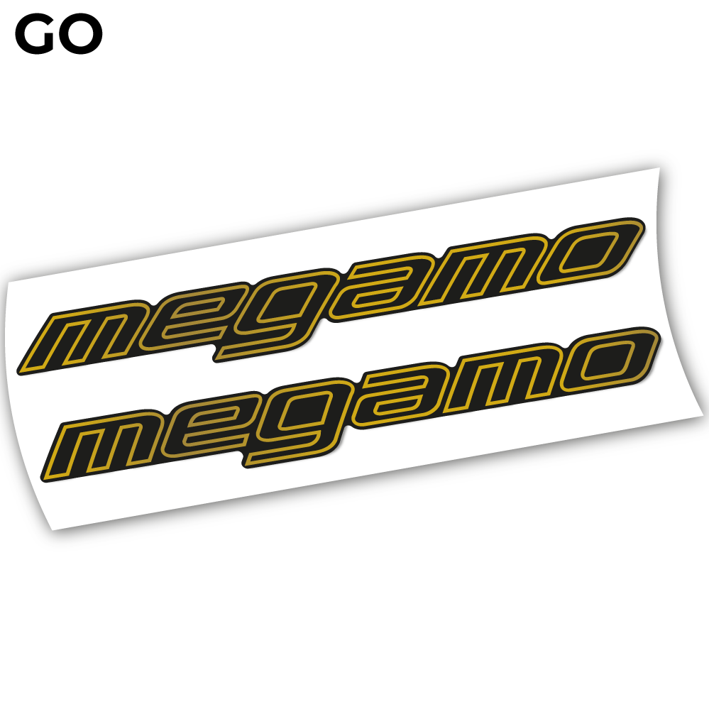 Stickers Megamo Trak 08 2021 compatibles Autocollants cadre