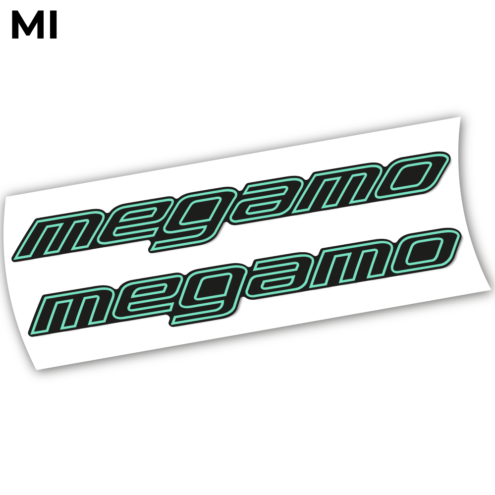 Stickers Megamo Trak 08 2021 compatibles Autocollants cadre