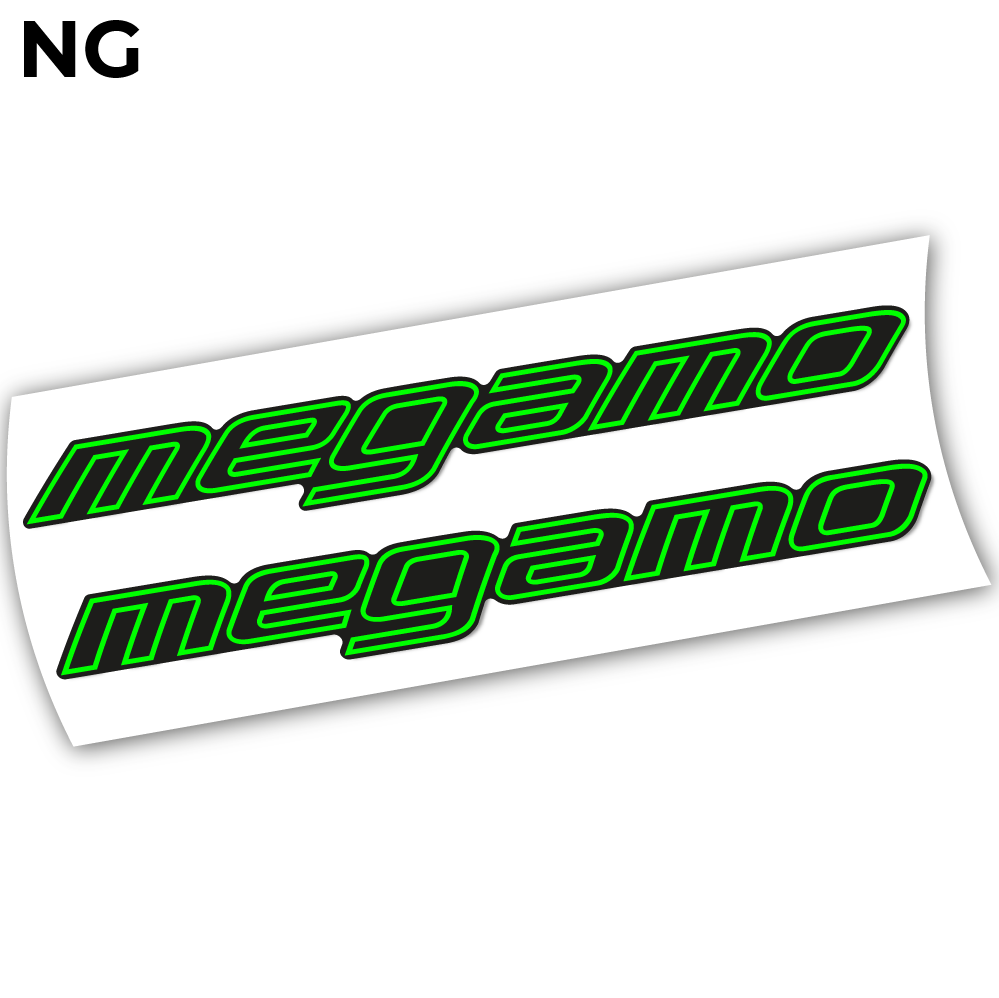 Stickers Megamo Trak 08 2021 compatibles Autocollants cadre