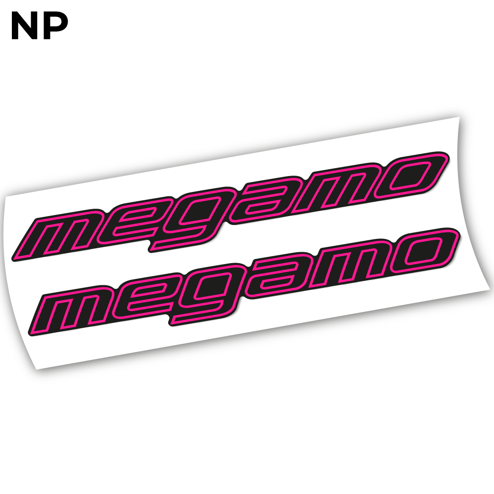 Stickers Megamo Trak 08 2021 compatibles Autocollants cadre
