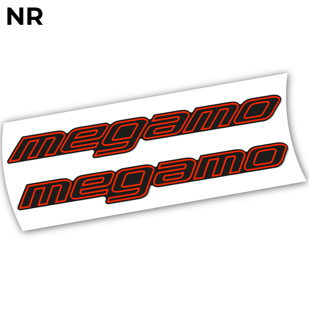 Stickers Megamo Trak 08 2021 compatibles Autocollants cadre