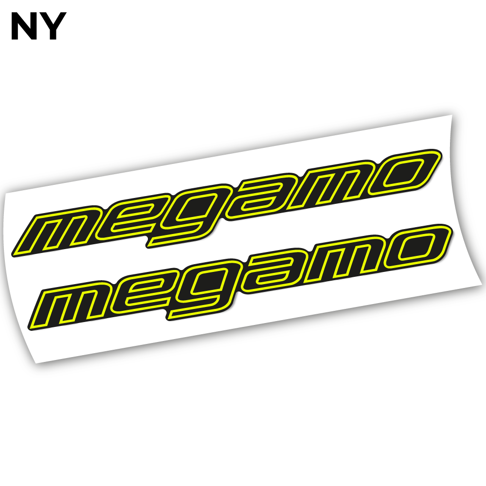 Stickers Megamo Trak 08 2021 compatibles Autocollants cadre