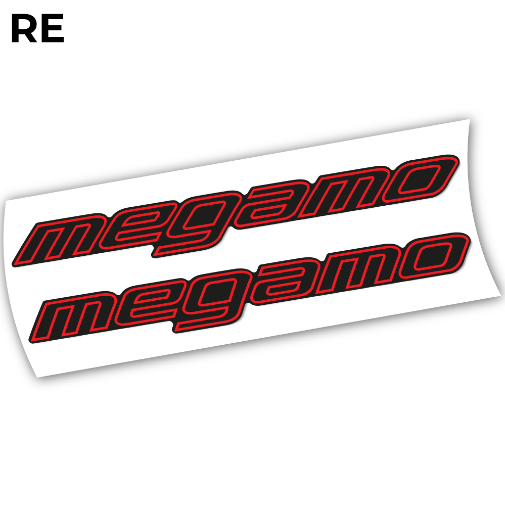Stickers Megamo Trak 08 2021 compatibles Autocollants cadre