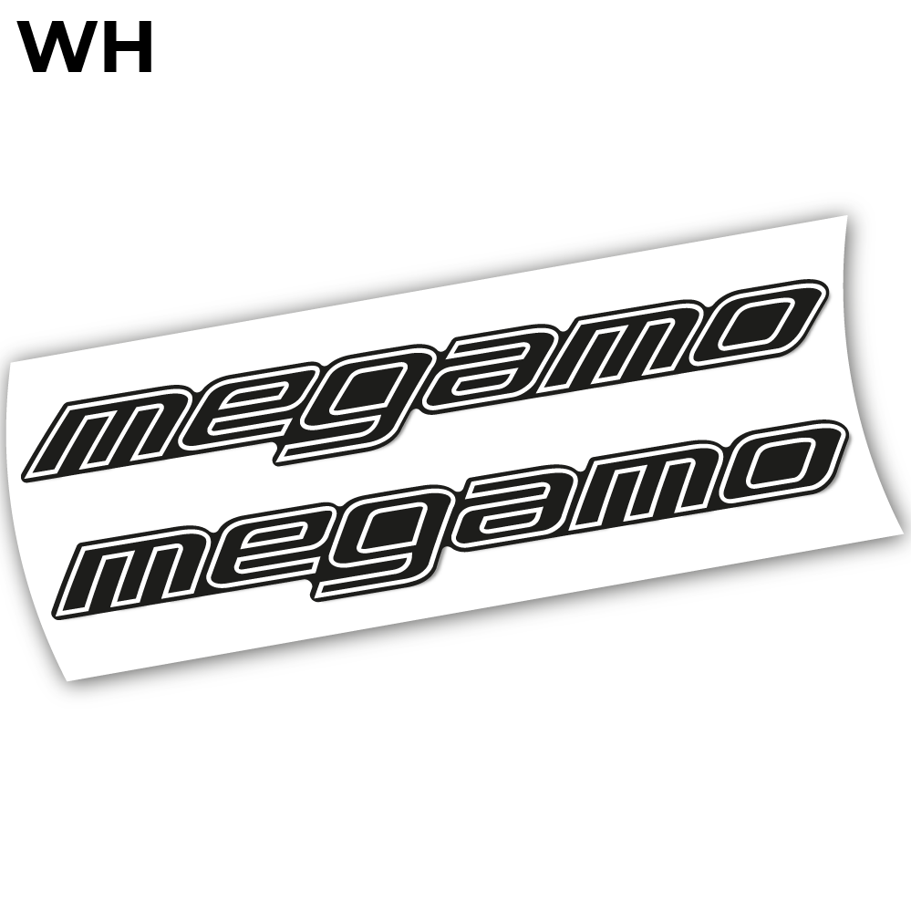 Stickers Megamo Trak 08 2021 compatibles Autocollants cadre