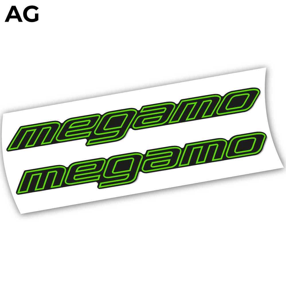 Stickers Megamo Trak 08 2021 compatibles Autocollants cadre