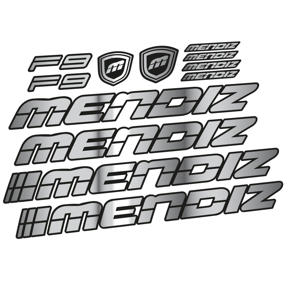 Stickers Mendiz F9 2021 compatibles Autocollants cadre