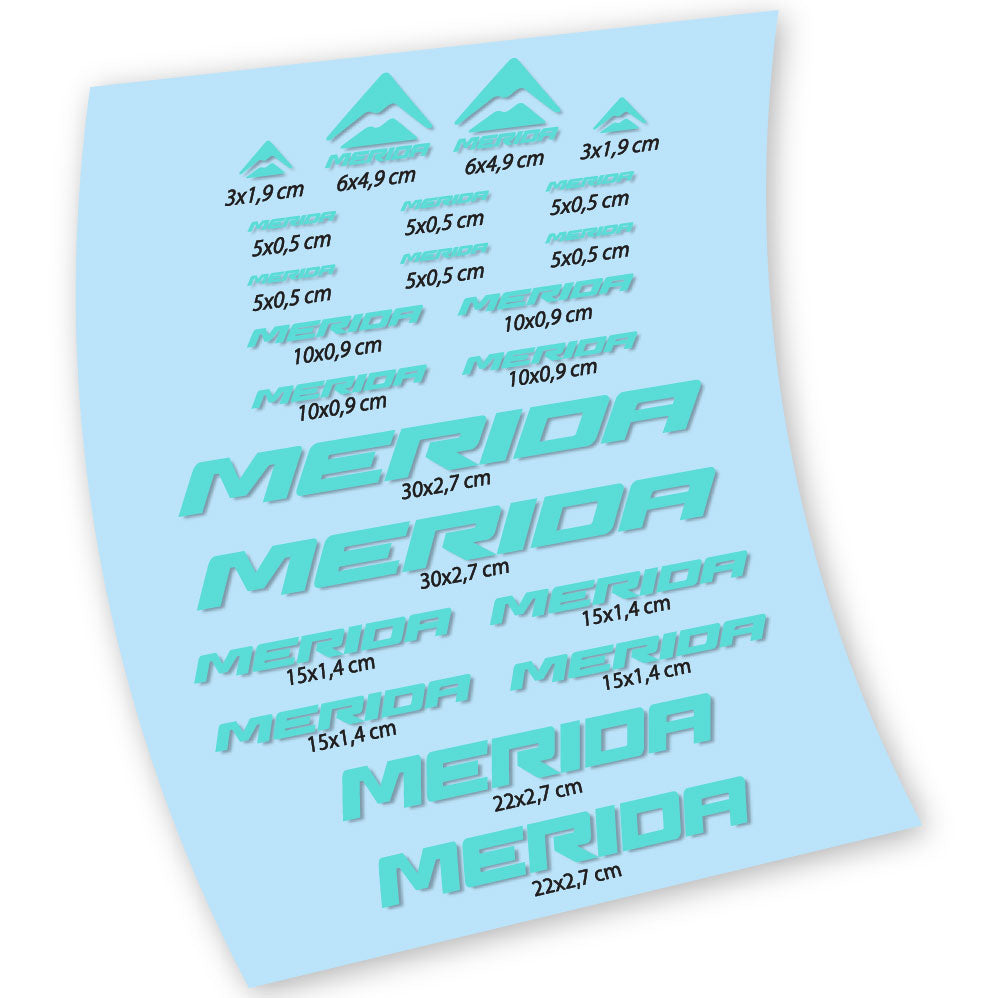 Stickers Merida. compatibles Autocollants cadre