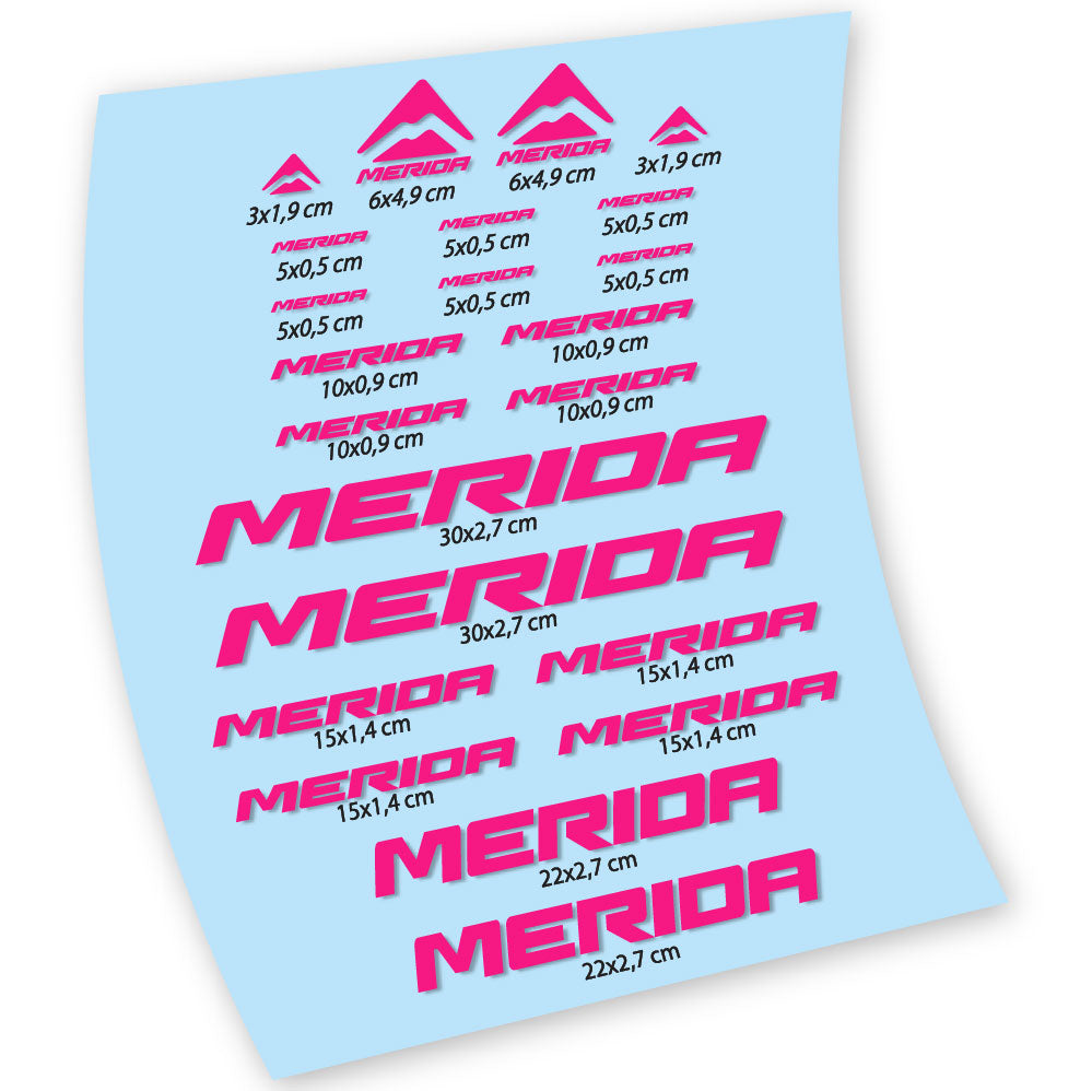 Stickers Merida. compatibles Autocollants cadre