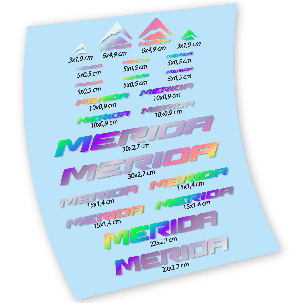 Stickers Merida. compatibles Autocollants cadre