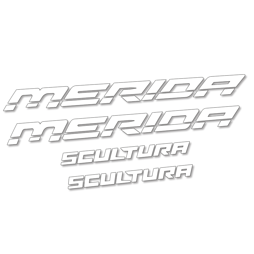 Stickers Merida Scultura compatibles - Autocollants cadre vélo