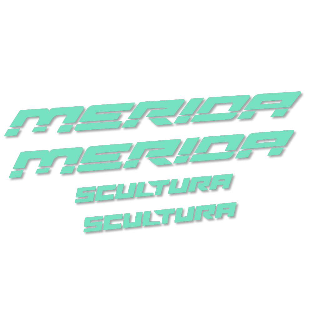 Stickers Merida Scultura compatibles - Autocollants cadre vélo