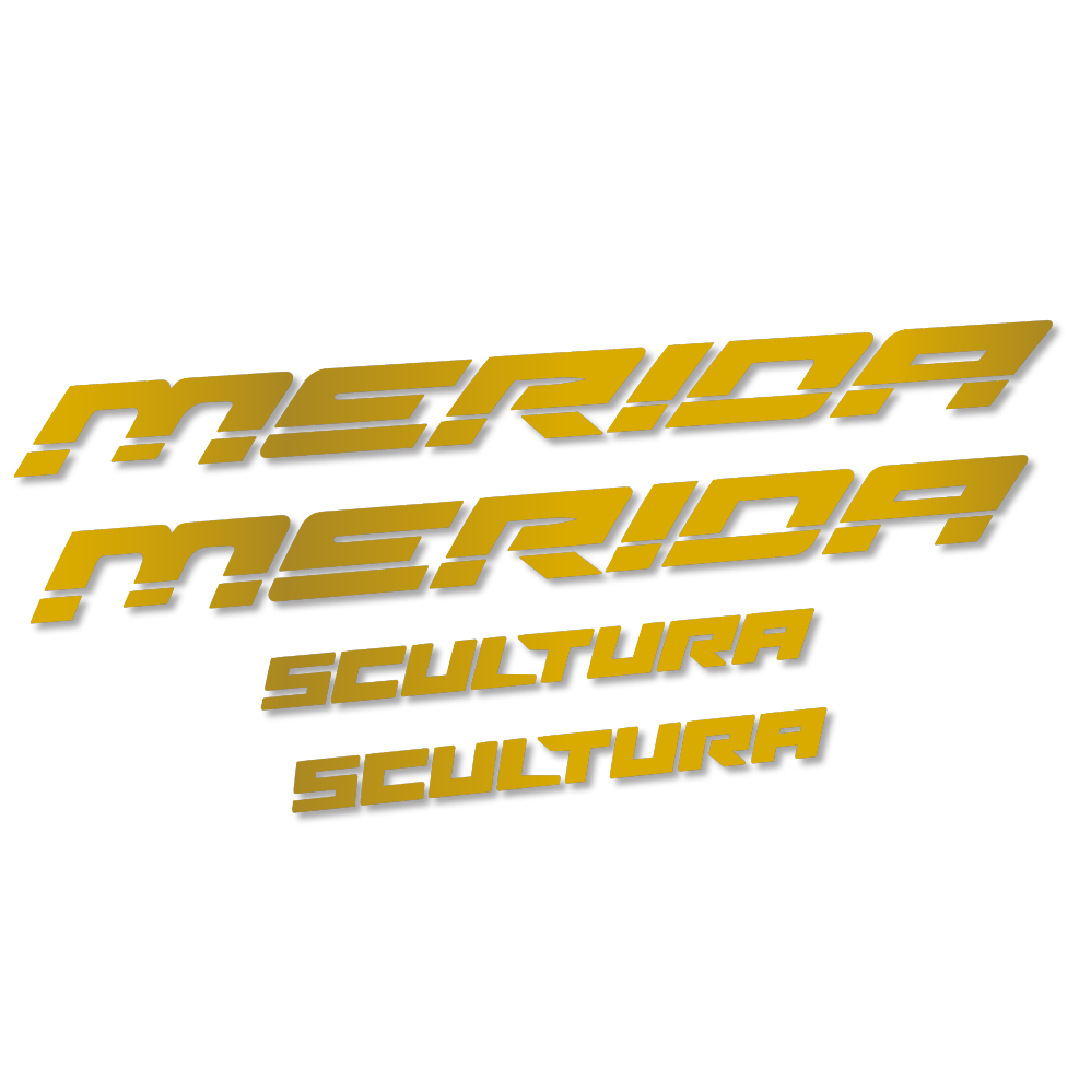 Stickers Merida Scultura compatibles - Autocollants cadre vélo