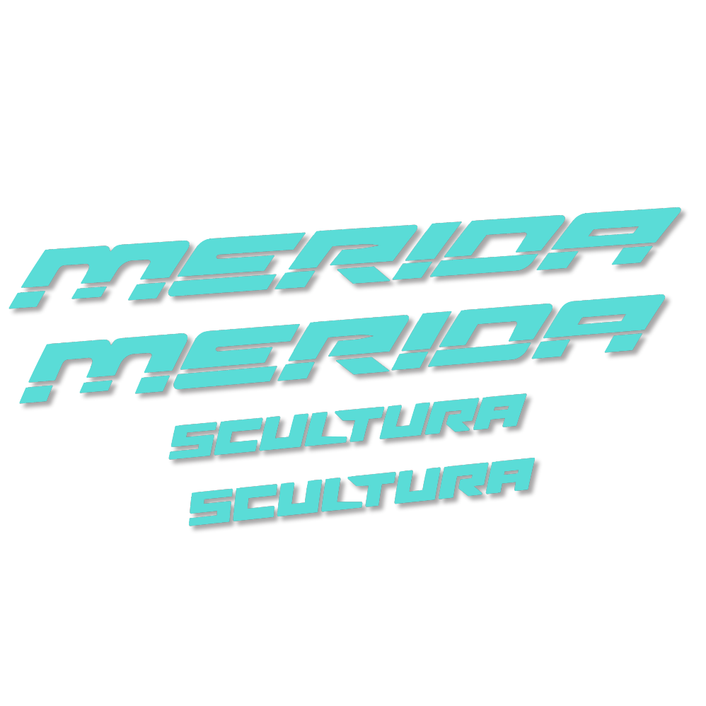 Stickers Merida Scultura compatibles - Autocollants cadre vélo