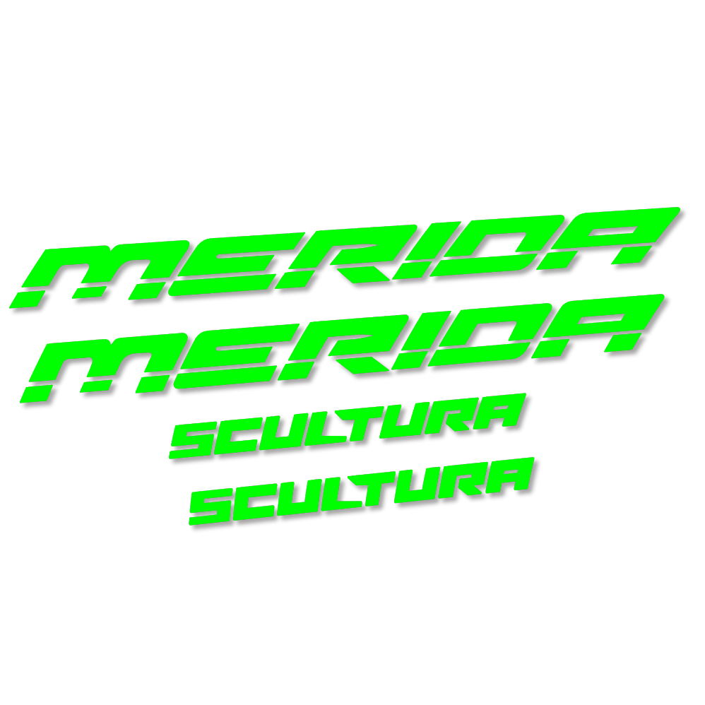 Stickers Merida Scultura compatibles - Autocollants cadre vélo