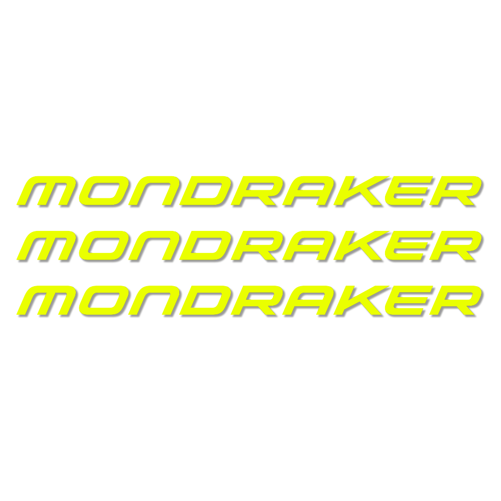 Stickers Mondraker compatibles - Autocollants cadre vélo