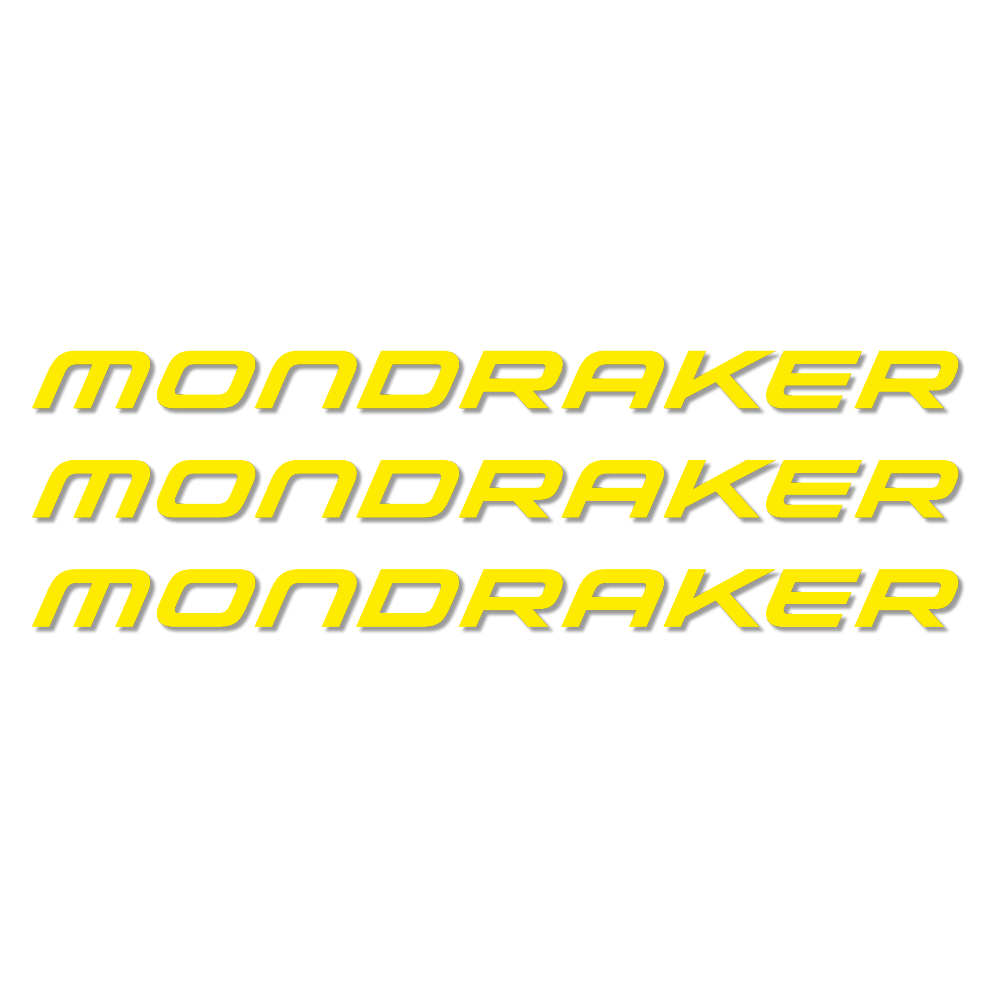 Stickers Mondraker compatibles - Autocollants cadre vélo