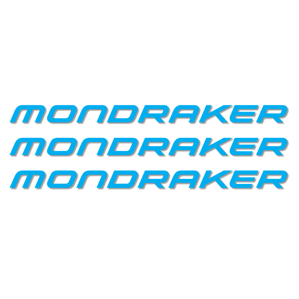 Stickers Mondraker compatibles - Autocollants cadre vélo