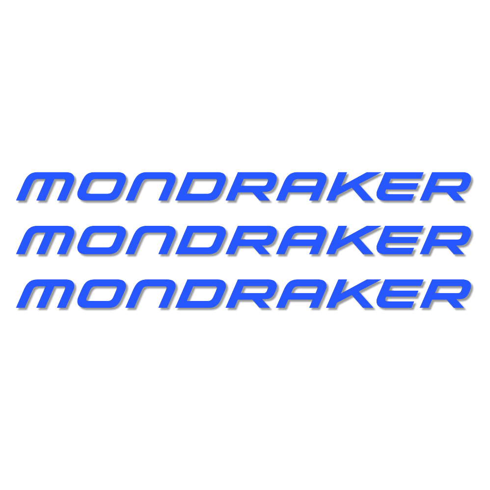 Stickers Mondraker compatibles - Autocollants cadre vélo