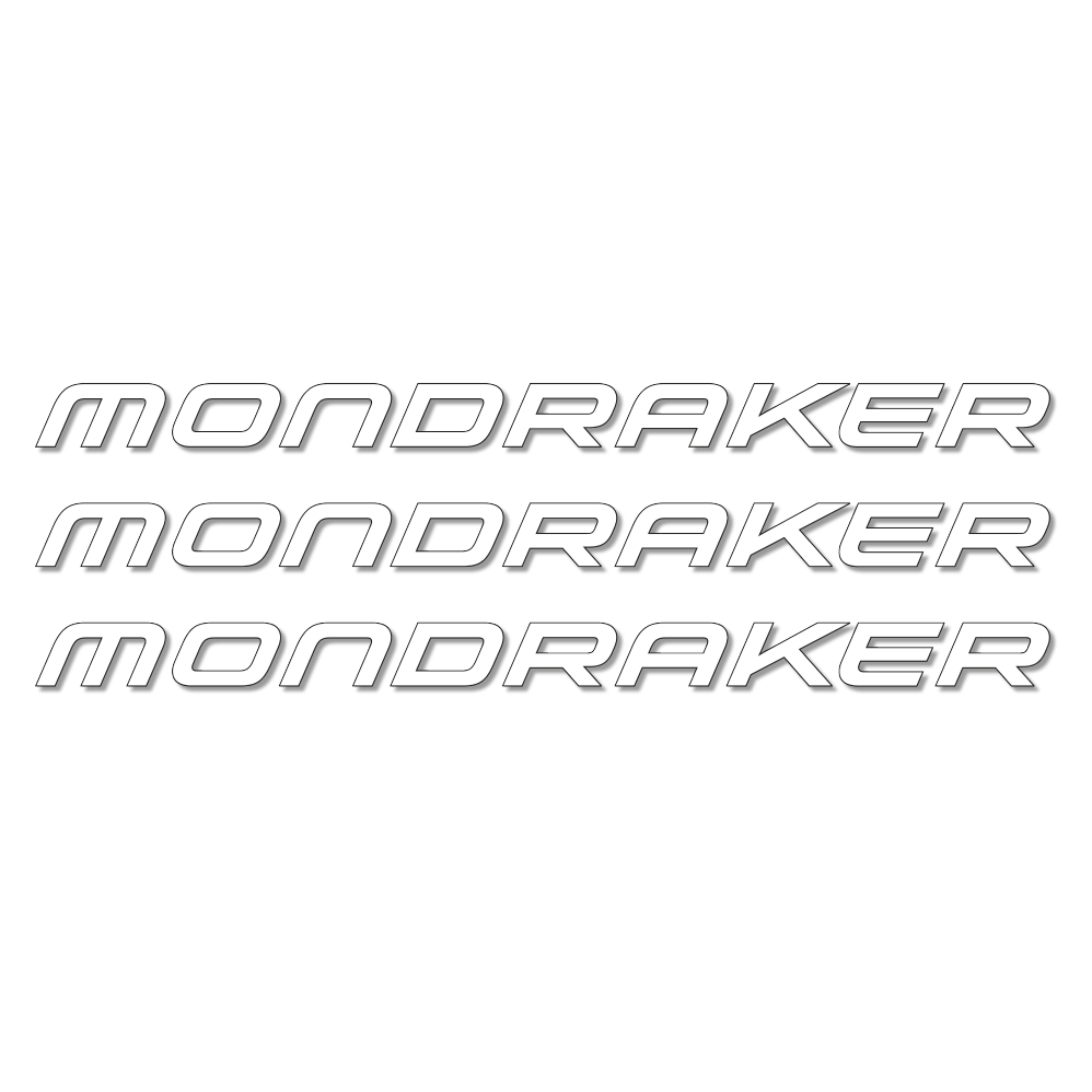 Stickers Mondraker compatibles - Autocollants cadre vélo