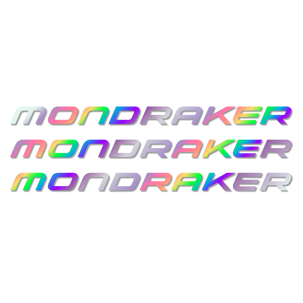 Stickers Mondraker compatibles - Autocollants cadre vélo
