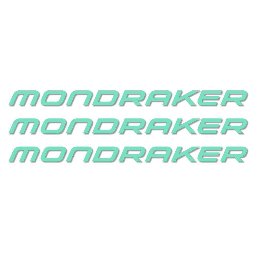Stickers Mondraker compatibles - Autocollants cadre vélo