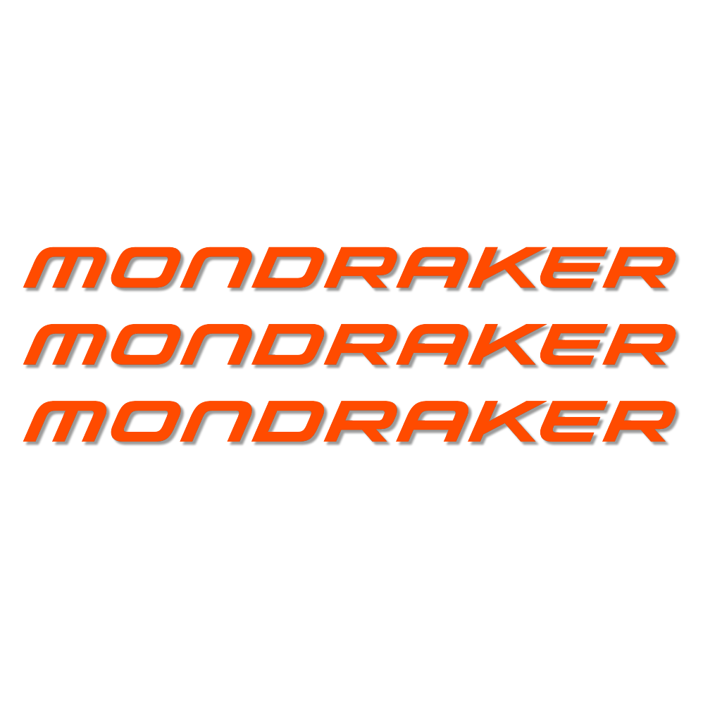 Stickers Mondraker compatibles - Autocollants cadre vélo