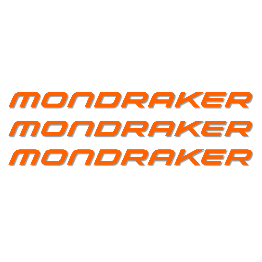 Stickers Mondraker compatibles - Autocollants cadre vélo